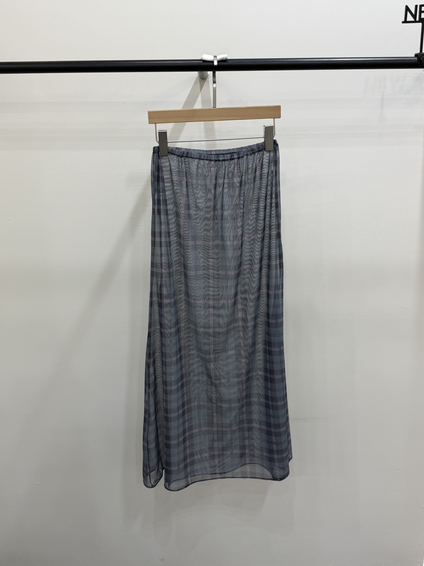 PERSON韓國直郵女裝新品熱賣26春夏人氣推薦休閑長裙透視PERSON長裙