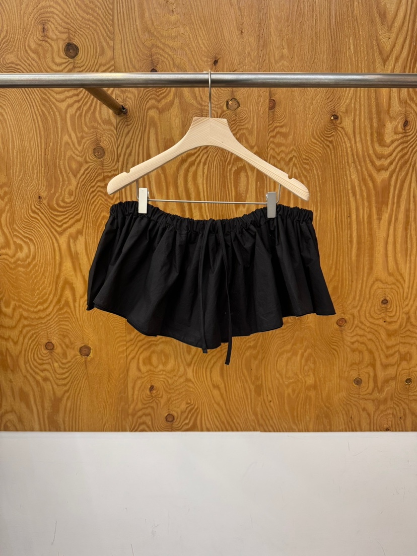 PROJECTVIEW韓國代購女裝新款26春夏休閑人氣熱賣短裙棉質PROJECTVIEW短裙