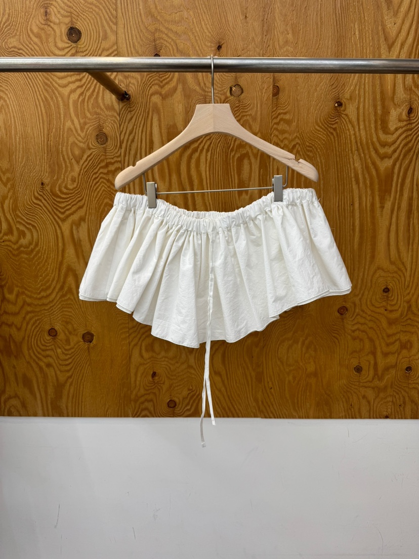 PROJECTVIEW韓國代購女裝新款26春夏休閑人氣熱賣短裙棉質PROJECTVIEW短裙圖色1