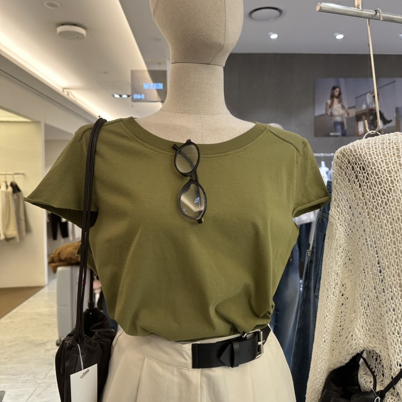 MIXXIN韓國東大門直郵女士新品熱賣26春夏推薦人氣T恤鏤空MIXXINT恤圖色3