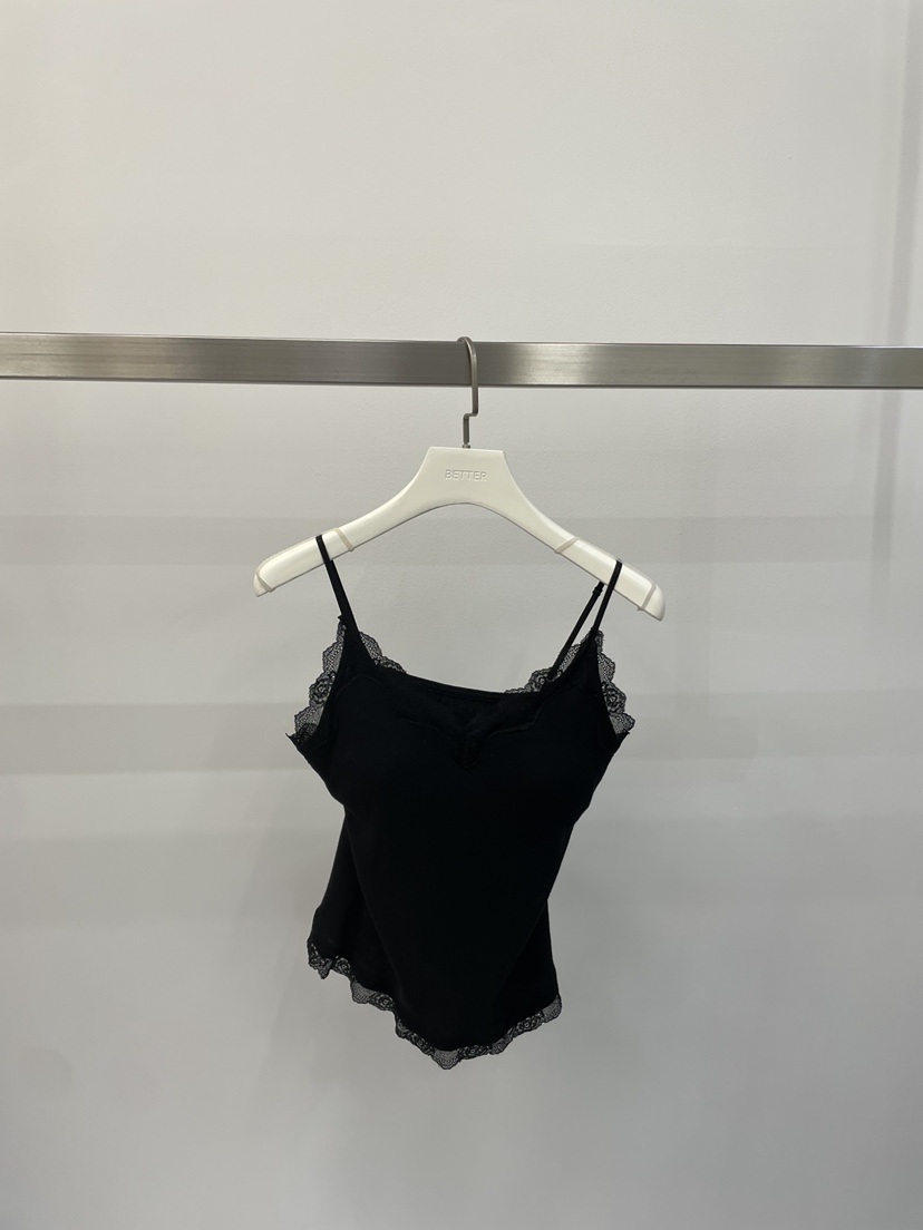 BETTER韓國代購女士新品時尚26春夏人氣推薦吊帶背心蕾絲BETTER吊帶/背心圖色2