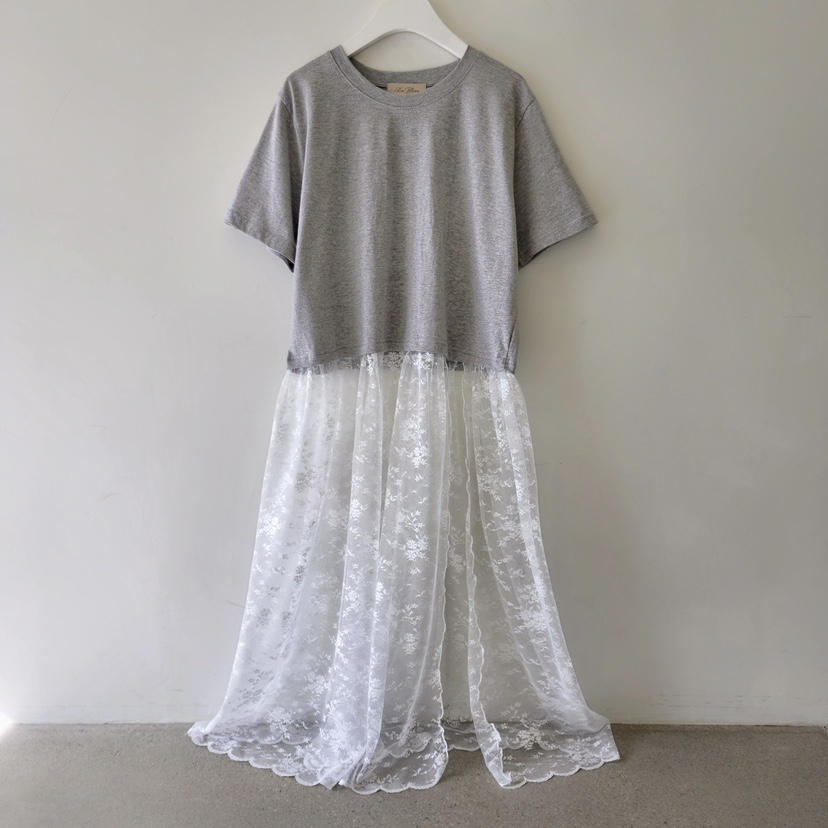 LA BLOOM韓國直郵女裝新品熱賣時尚職業人氣26春夏連衣裙蕾絲La Bloom連衣裙圖色3