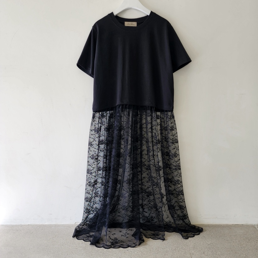 LA BLOOM韓國直郵女裝新品熱賣時尚職業人氣26春夏連衣裙蕾絲La Bloom連衣裙圖色4