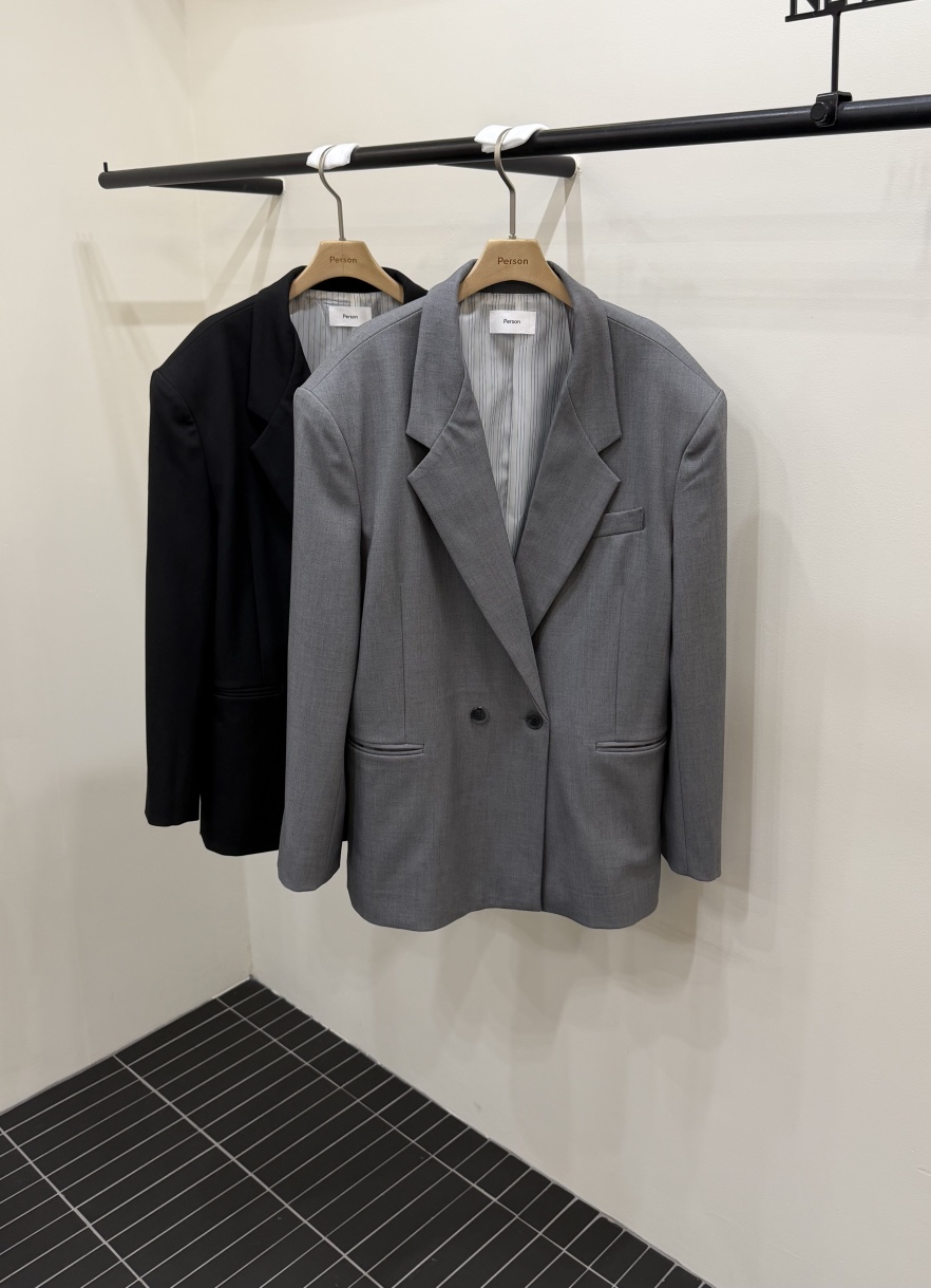 PERSON韓國直郵實拍女士新品職業推薦熱賣26春夏時尚夾克PERSON夾克