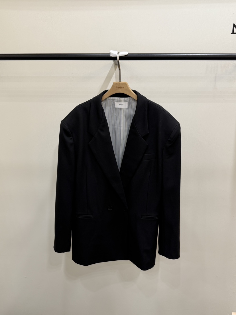 PERSON韓國直郵實拍女士新品職業推薦熱賣26春夏時尚夾克PERSON夾克圖色2