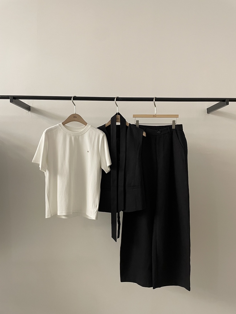 2DA/DARIMI-P韓國東大門代購女裝新品人氣套裝三件套含脖帶2DA/DARIMI-P套裝