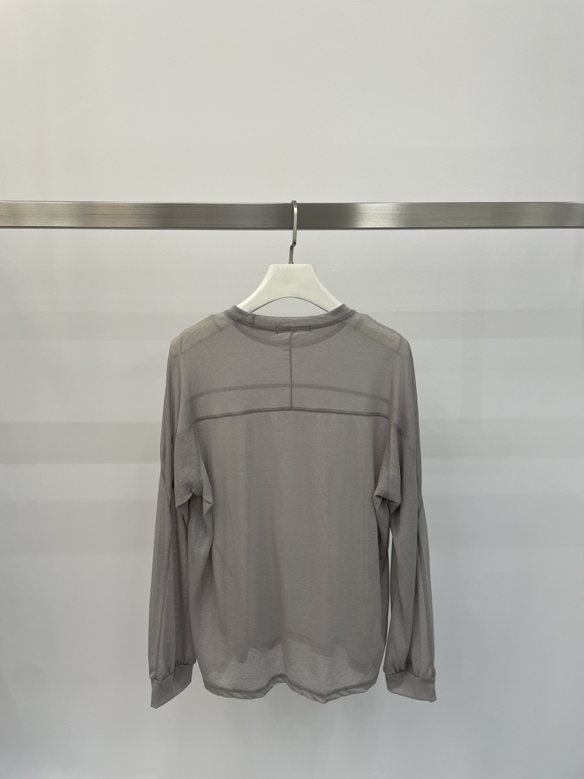 BETTER韓國東大門代購女裝新款熱賣時尚人氣推薦長袖T恤透明BETTER長袖T恤