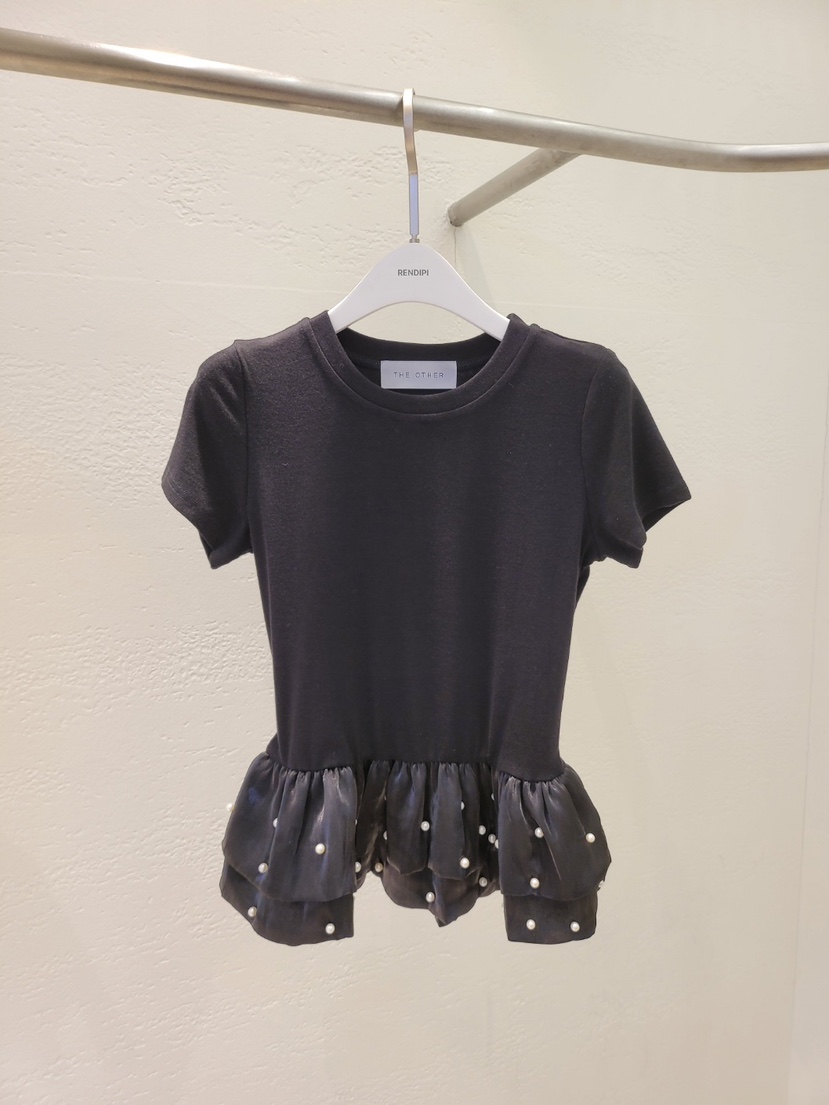 THE OTHER韓國東大門代購女裝新款26春夏推薦職業人氣T恤THE OTHERT恤圖色2