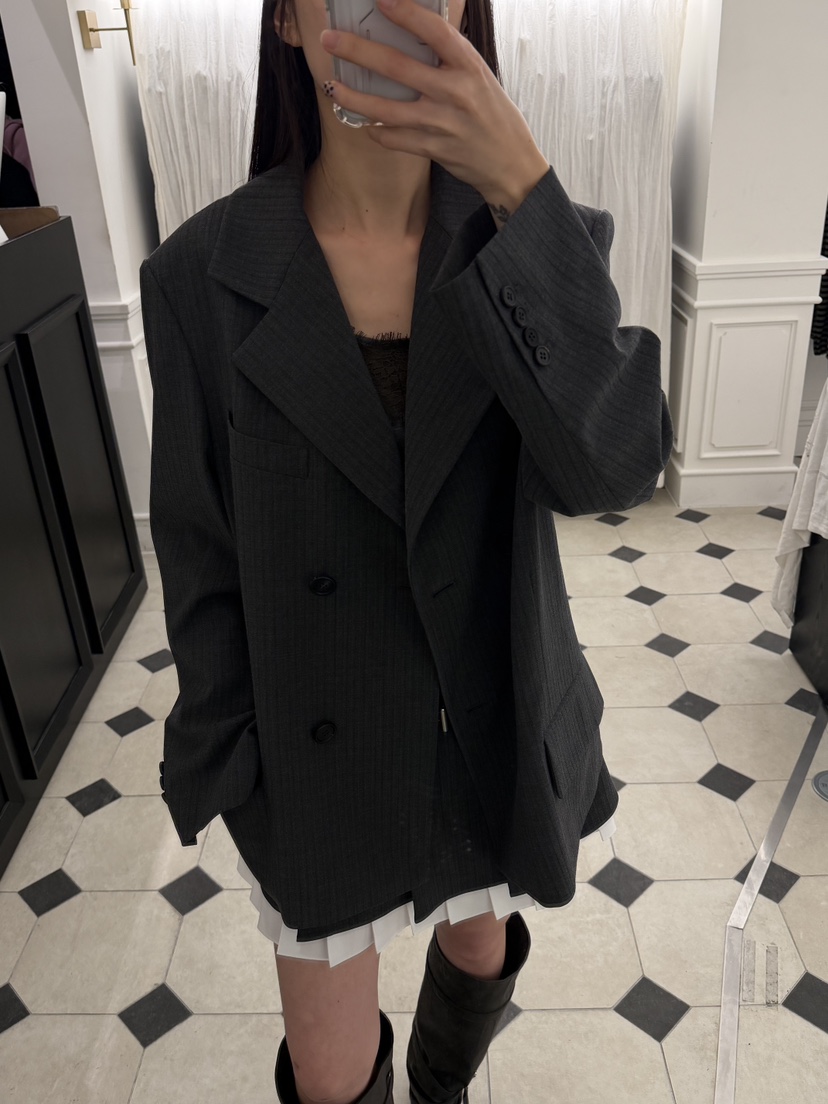 ETER韓國東大門直郵女士新品人氣推薦熱賣26春夏職業夾克eter/VERSO夾克