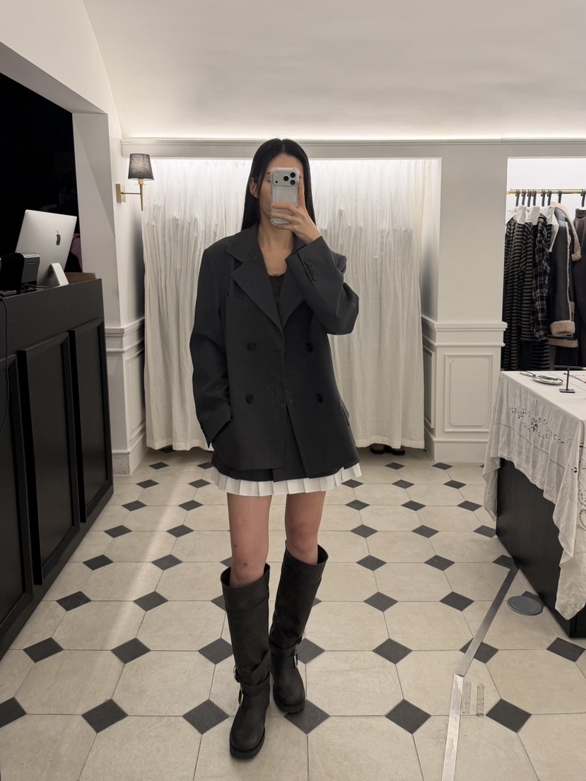 ETER韓國東大門直郵女士新品人氣推薦熱賣26春夏職業夾克eter/VERSO夾克