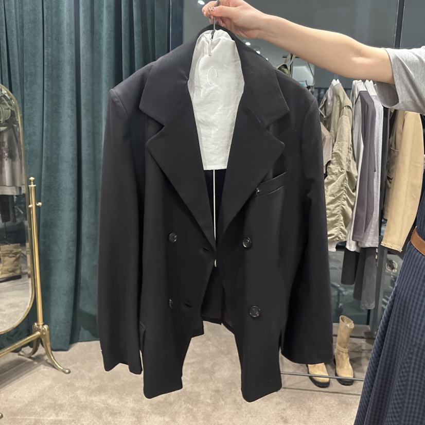 ETER韓國東大門直郵女士新品人氣推薦熱賣26春夏職業夾克eter/VERSO夾克圖色2黑色