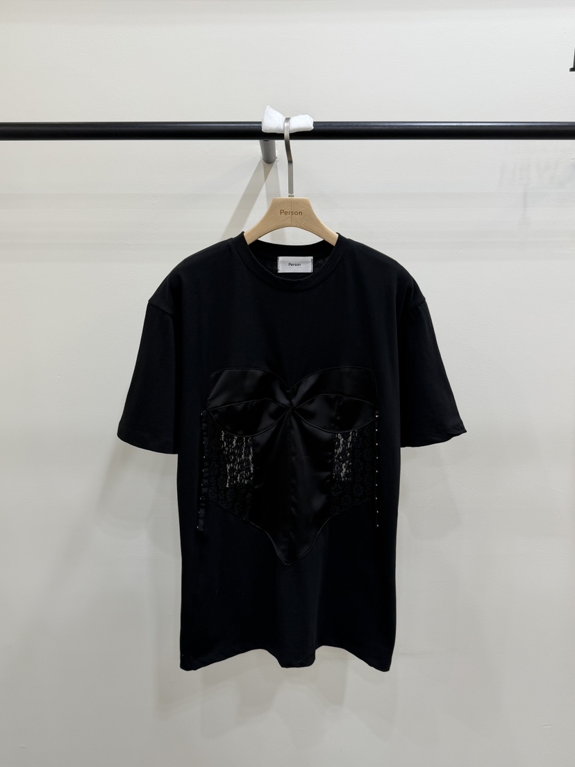 PERSON韓國直郵實拍女裝新款人氣26春夏熱賣時尚推薦休閑T恤PERSONT恤圖色3