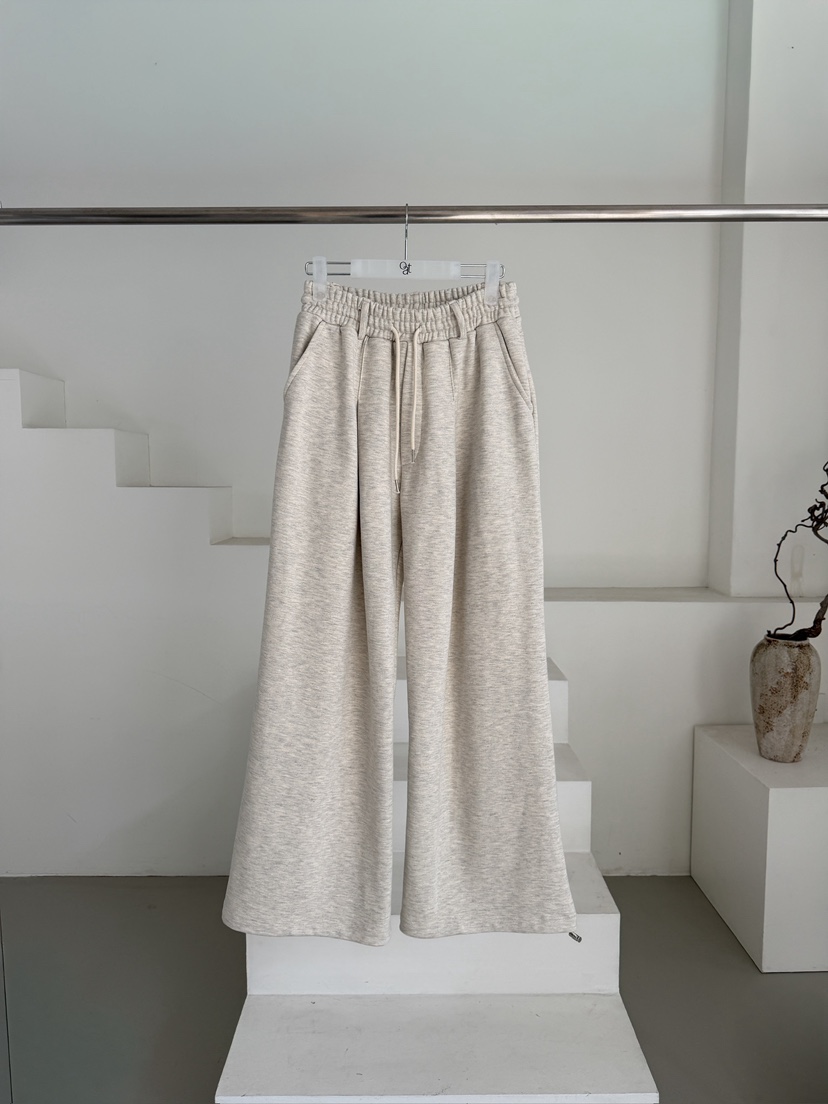 OATMEAL韓國直郵實拍女裝新品職業休閑時尚人氣26春夏休閑褲OATMEAL休閑褲圖色1