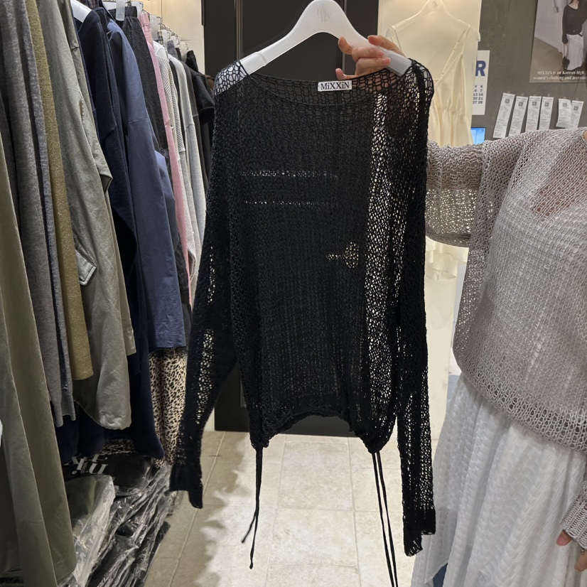 MIXXIN韓國東大門直郵女裝新款人氣職業休閑針織衫不含包MIXXIN針織衫圖色3