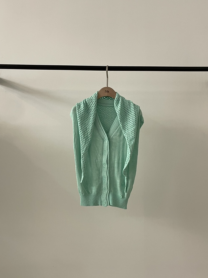 2DA/DARIMI-P韓國直郵實拍女士新款人氣推薦熱賣馬甲披肩2DA/DARIMI-P馬甲圖色2