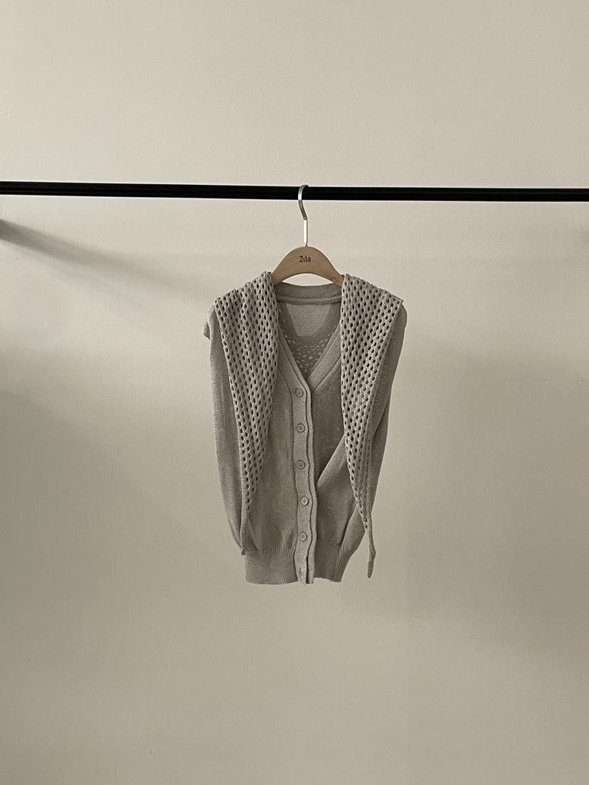 2DA/DARIMI-P韓國直郵實拍女士新款人氣推薦熱賣馬甲披肩2DA/DARIMI-P馬甲圖色3