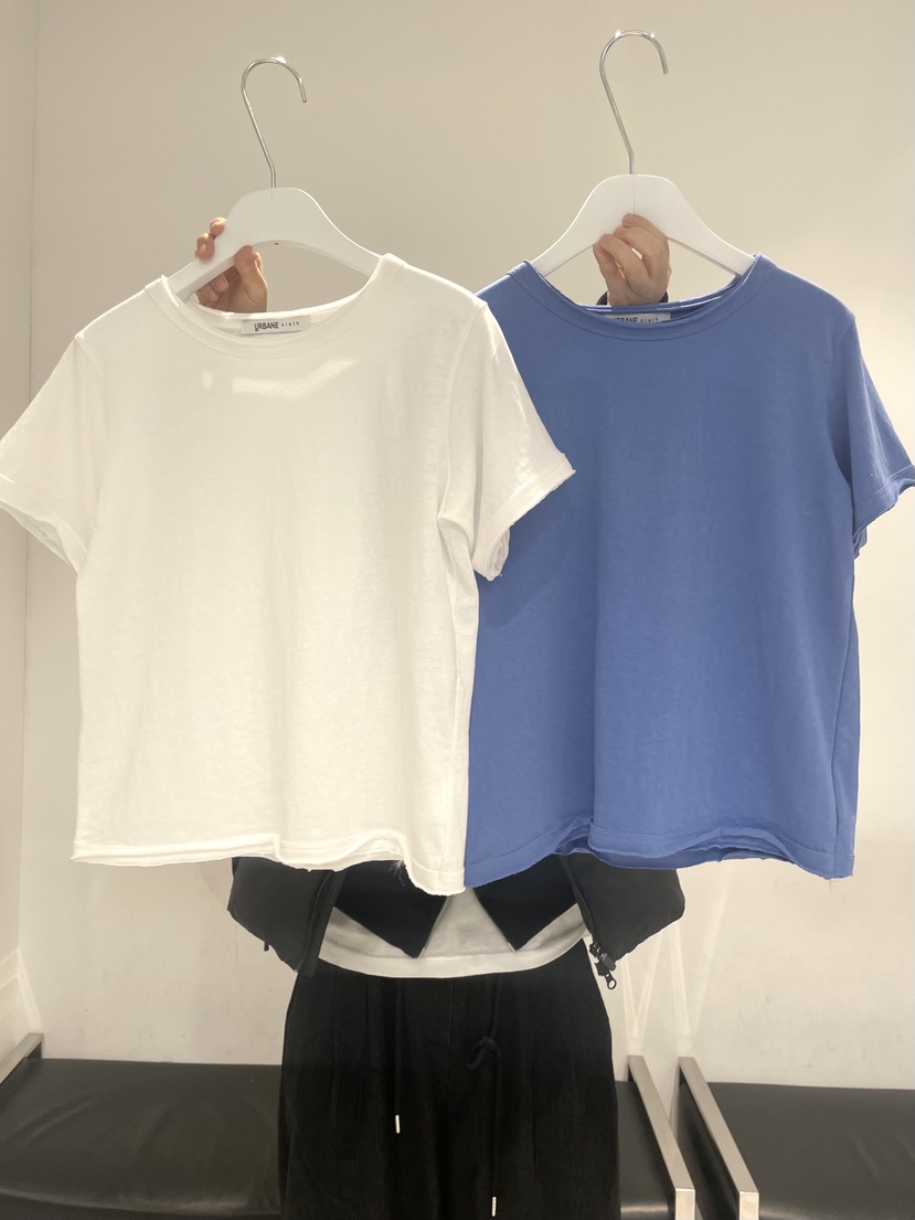 URBANE cloth韓國直郵實拍女士新款休閑26春夏推薦人氣T恤URBANE clothT恤