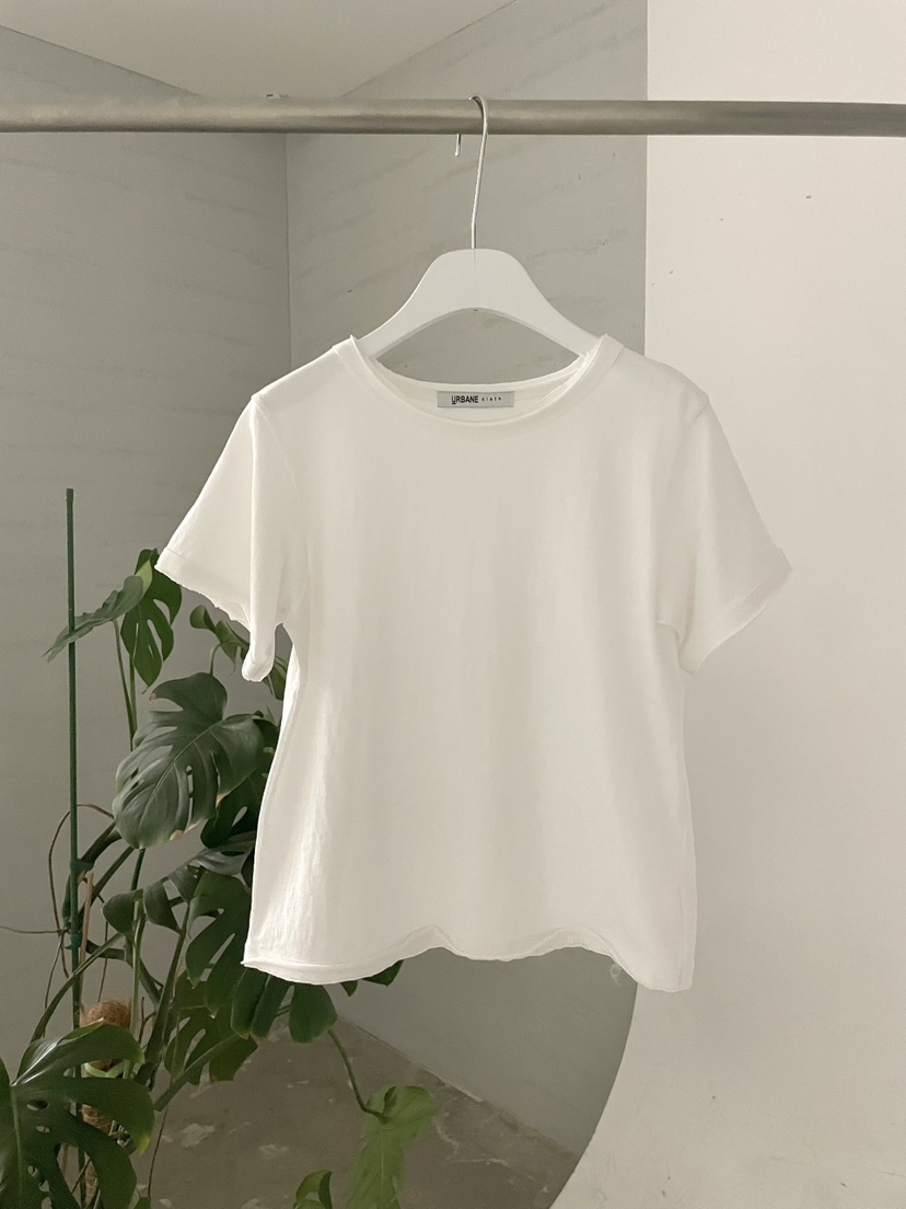 URBANE cloth韓國直郵實拍女士新款休閑26春夏推薦人氣T恤URBANE clothT恤圖色1