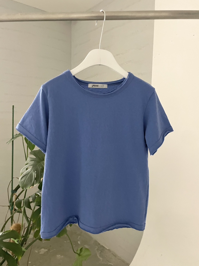 URBANE cloth韓國直郵實拍女士新款休閑26春夏推薦人氣T恤URBANE clothT恤圖色2