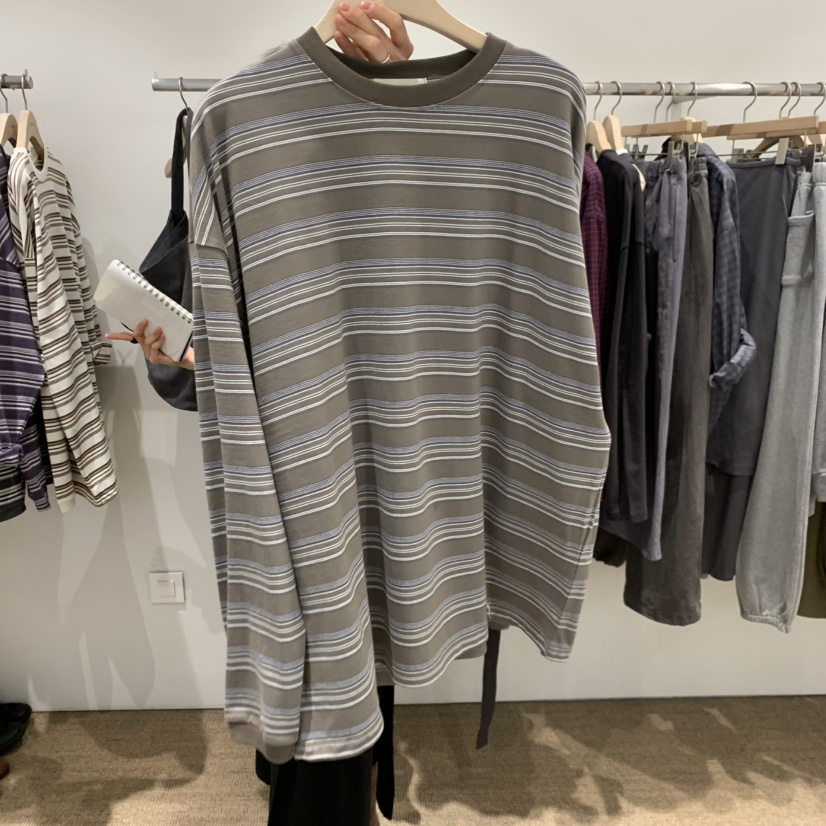 SELF SERVICE韓國代購女士新款時尚人氣熱賣26春夏長袖T恤SELF SERVICE長袖T恤圖色3