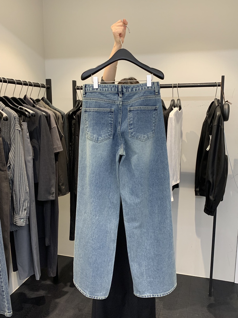 FORTH韓國東大門直郵女士新品休閑26春夏人氣推薦熱賣牛仔褲FORTH牛仔褲