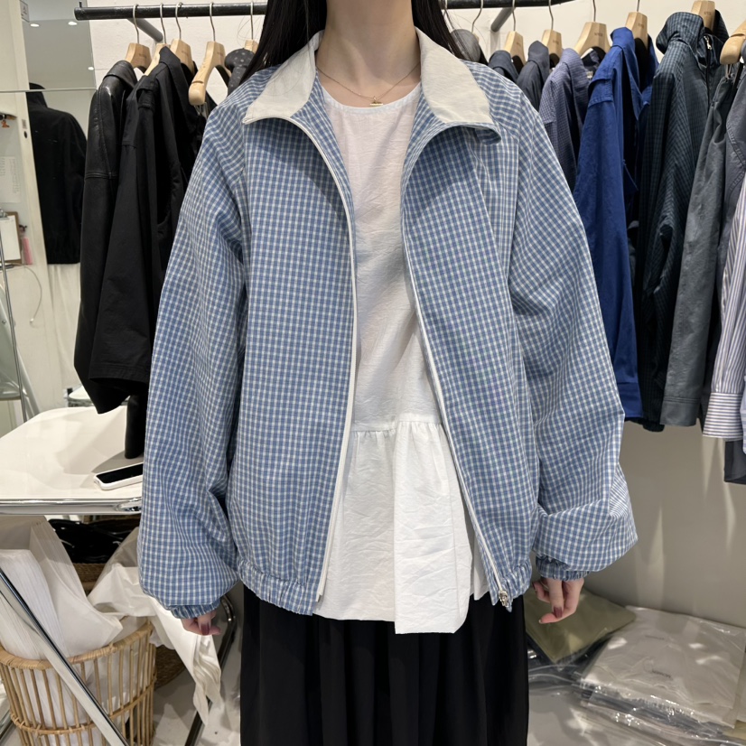 MOWER韓國直郵實拍女士新款休閑時尚人氣26春夏職業推薦夾克MOWER夾克圖色1