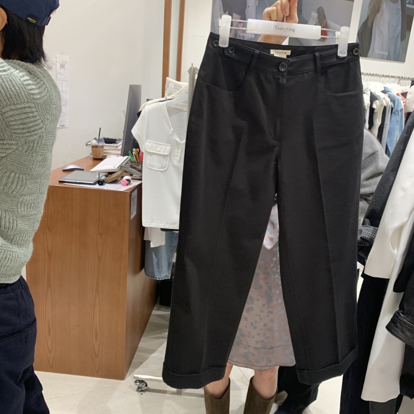 TEMPTING韓國東大門直郵女士新品人氣26春夏熱賣時尚休閑褲TEMPTING休閑褲圖色2