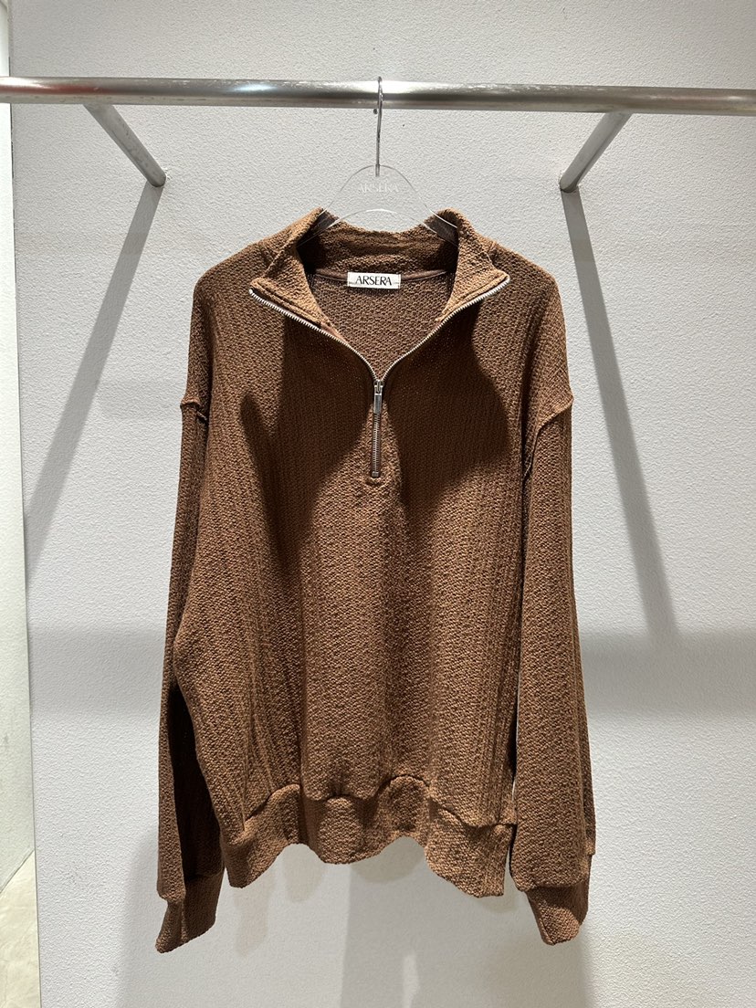 ARSERA韓國直郵實拍女士新款26春夏推薦職業熱賣針織衫拉鏈ARSERA針織衫