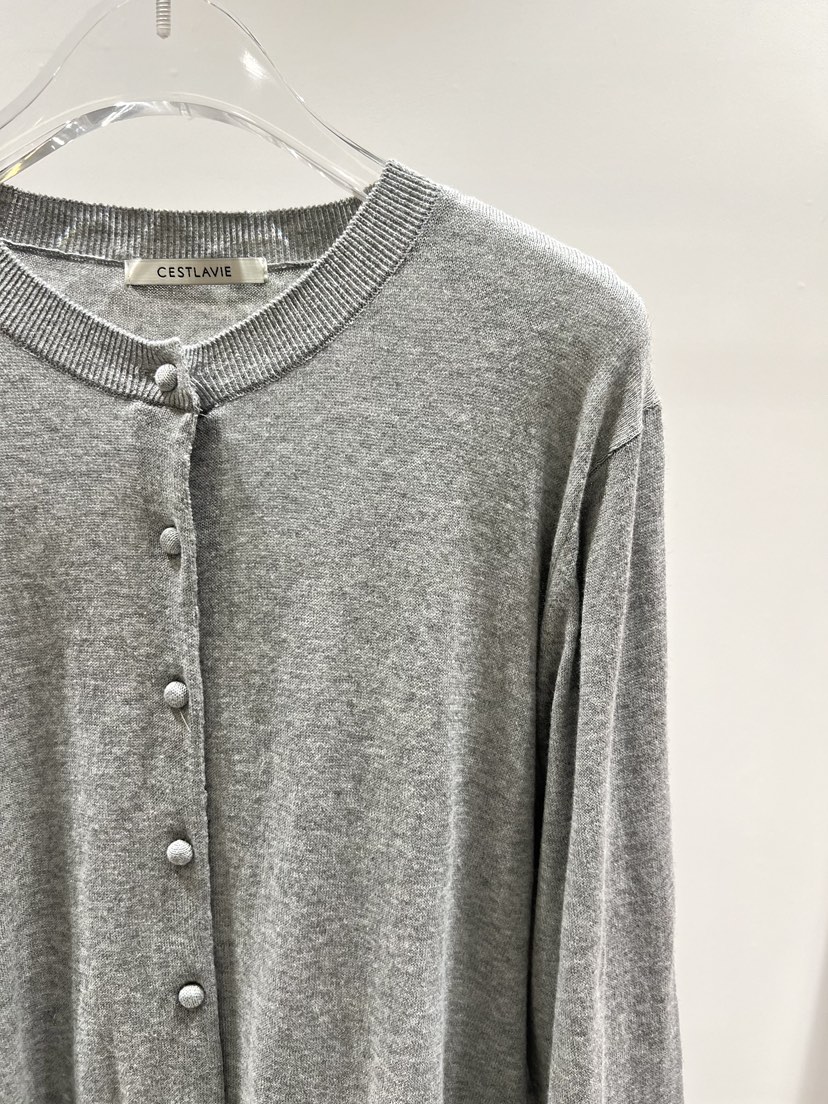 CESTLAVIE韓國東大門代購女士新款熱賣針織衫棉質圓領開衫CESTLAVIE針織衫