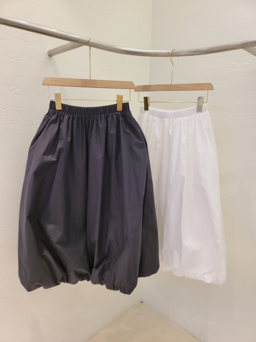 THE OTHER韓國直郵女裝新品人氣時尚推薦熱賣26春夏長裙涂層THE OTHER長裙