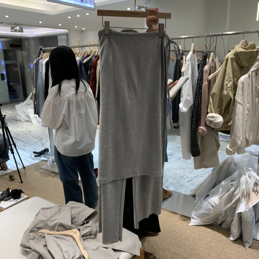 SELF SERVICE韓國代購女裝新款26春夏休閑職業人氣推薦裙褲SELF SERVICE裙褲圖色2