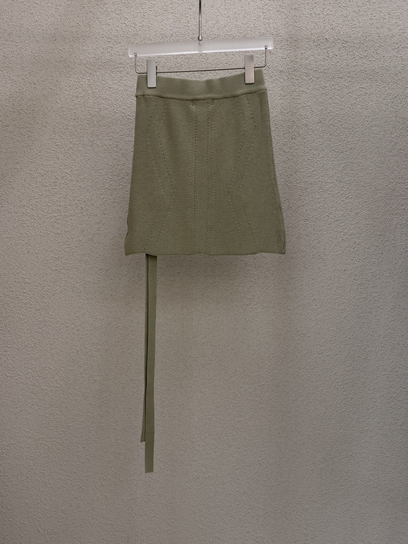 MWE韓國東大門代購女士新款職業26春夏時尚熱賣短裙含腰繩MWE短裙圖色1