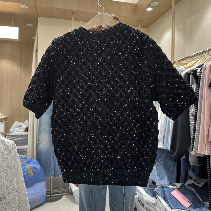 VINTAGE VIBE韓國直郵實拍女裝新品時尚熱賣休閑針織衫開衫VINTAGE VIBE針織衫