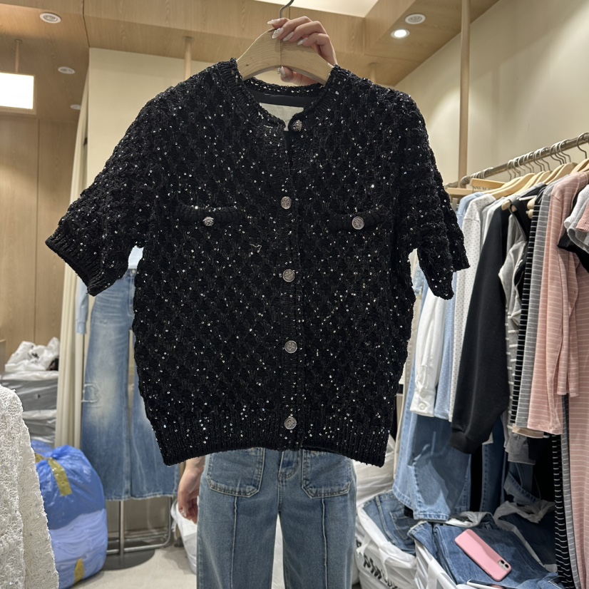 VINTAGE VIBE韓國直郵實拍女裝新品時尚熱賣休閑針織衫開衫VINTAGE VIBE針織衫圖色3