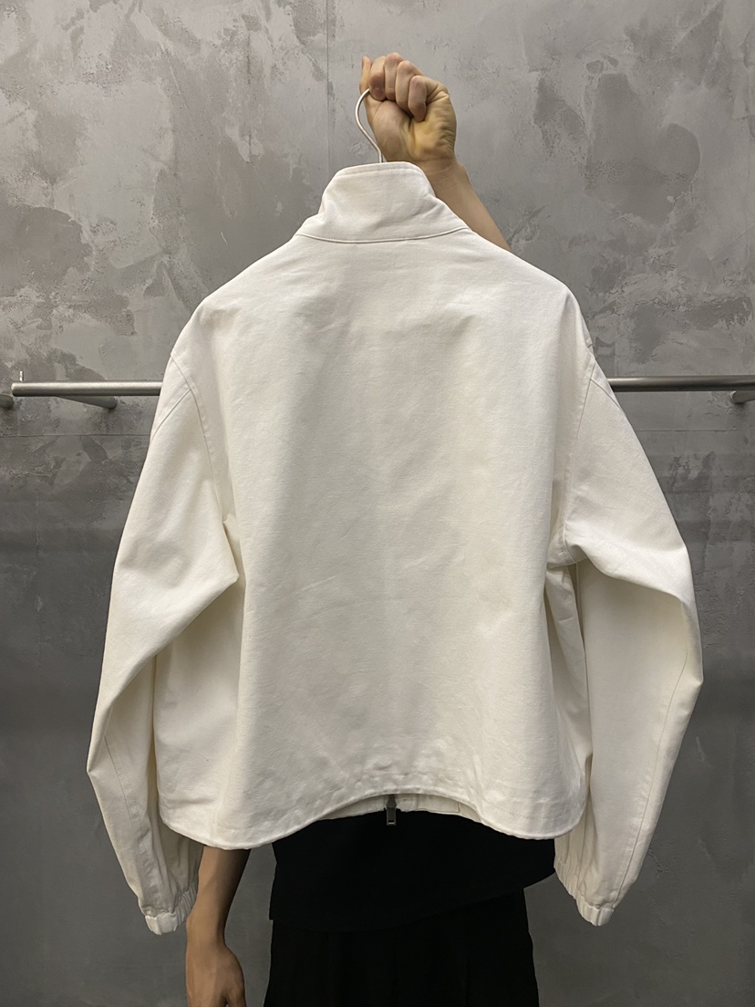 THE VETIVER-A韓國直郵實拍女裝新款熱賣26春夏夾克高領VETIVER夾克