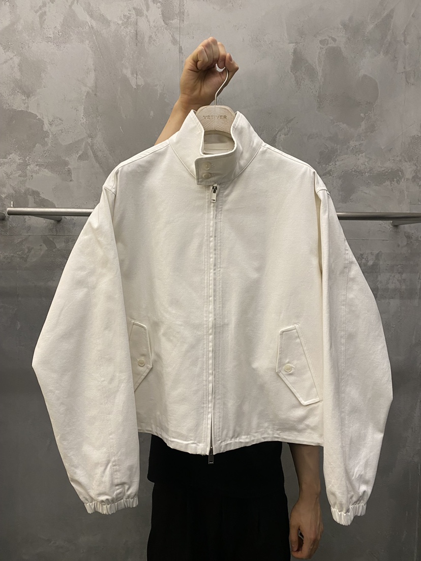 THE VETIVER-A韓國直郵實拍女裝新款熱賣26春夏夾克高領VETIVER夾克圖色1