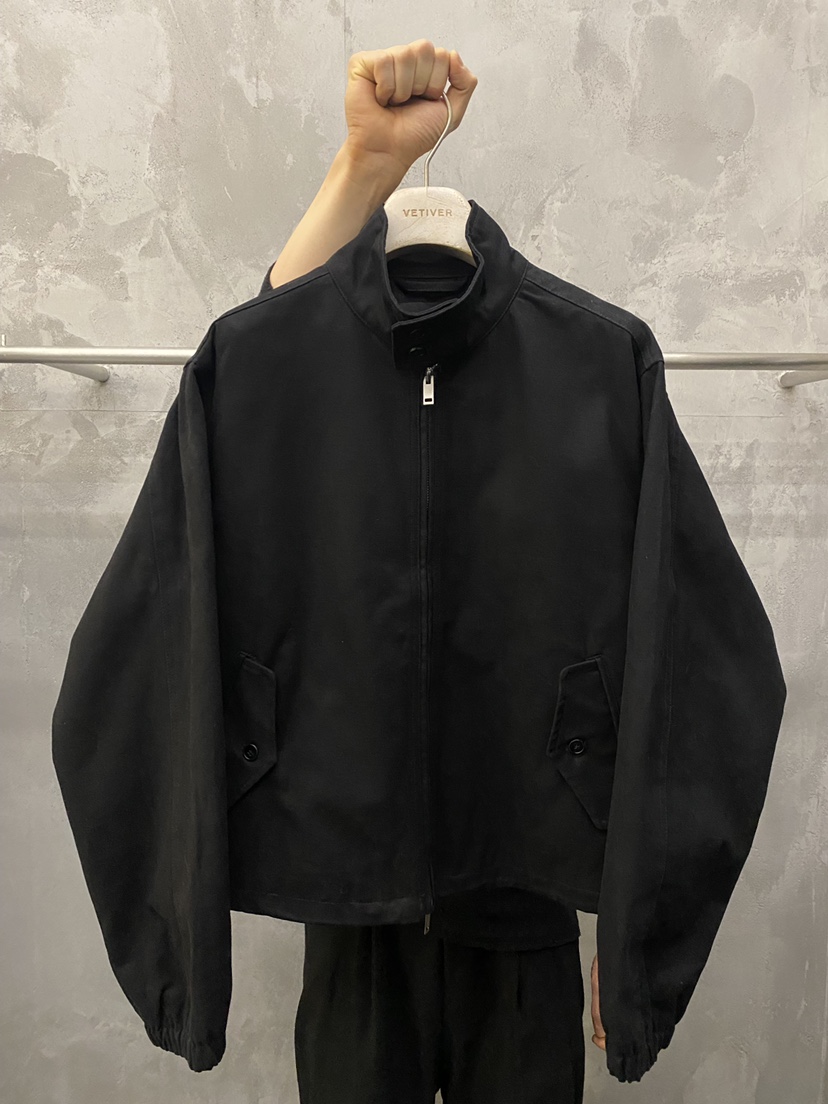 THE VETIVER-A韓國直郵實拍女裝新款熱賣26春夏夾克高領VETIVER夾克圖色2
