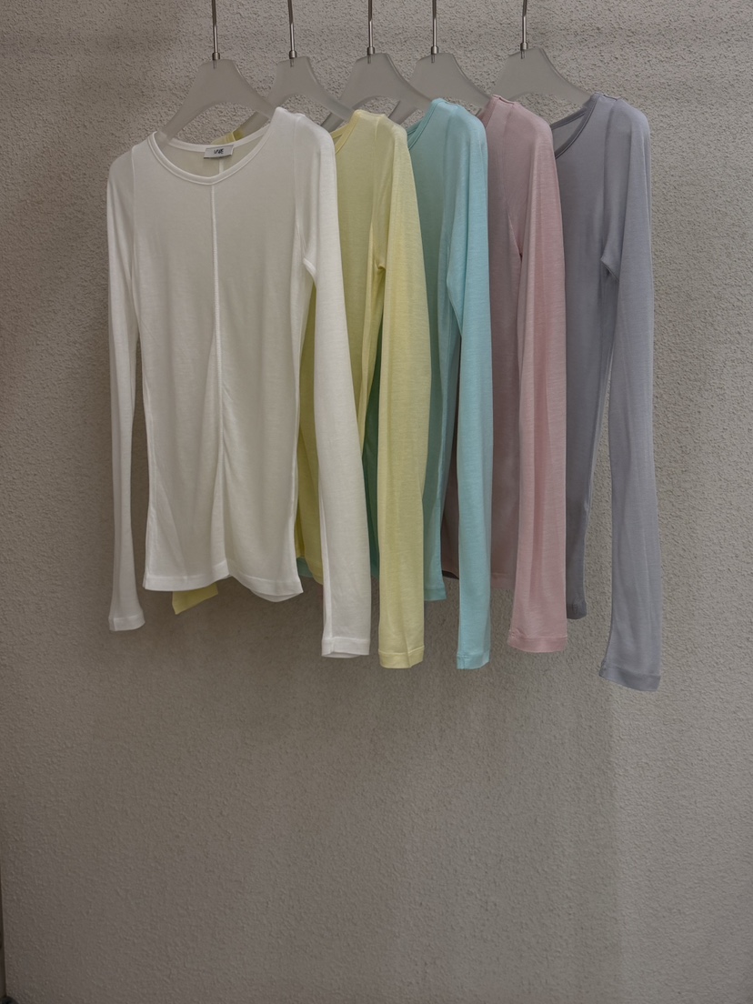 MWE韓國東大門直郵女裝新款職業26春夏休閑熱賣時尚長袖T恤MWE長袖T恤