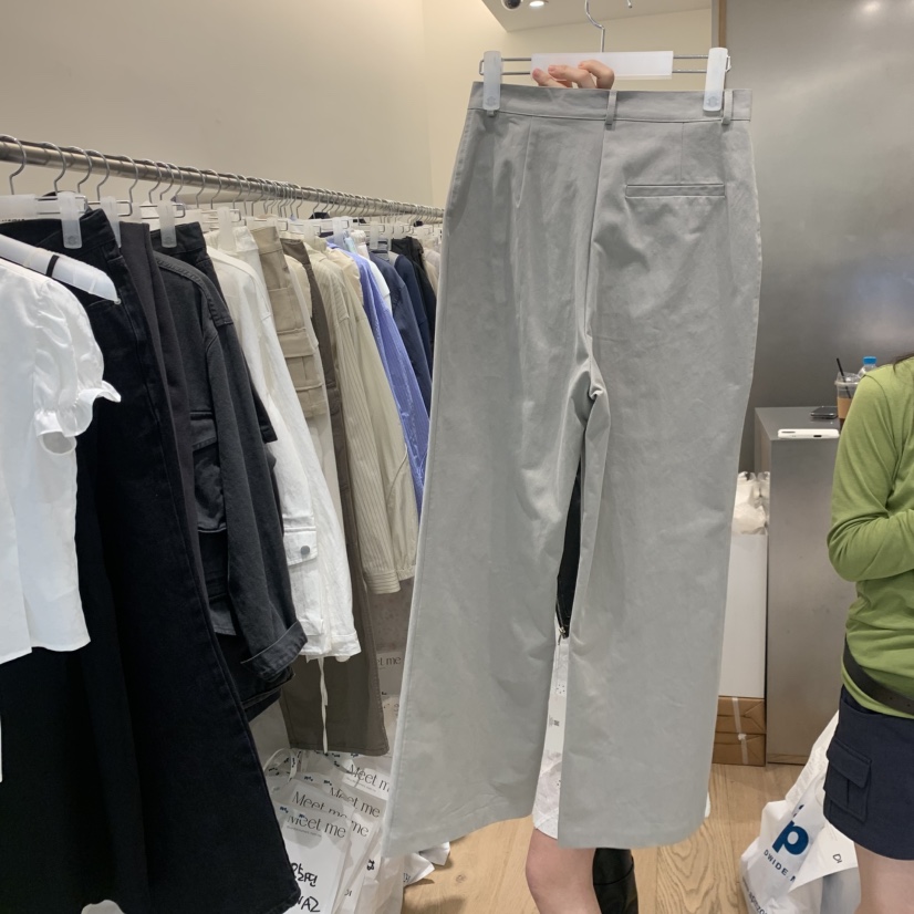 MEET ME韓國直郵實拍女裝新品推薦時尚職業休閑人氣休閑褲MEET ME休閑褲