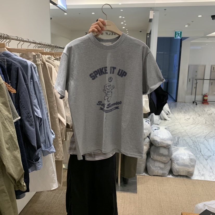SELF SERVICE韓國東大門直郵女裝新品推薦26春夏時尚T恤SELF SERVICET恤圖色2
