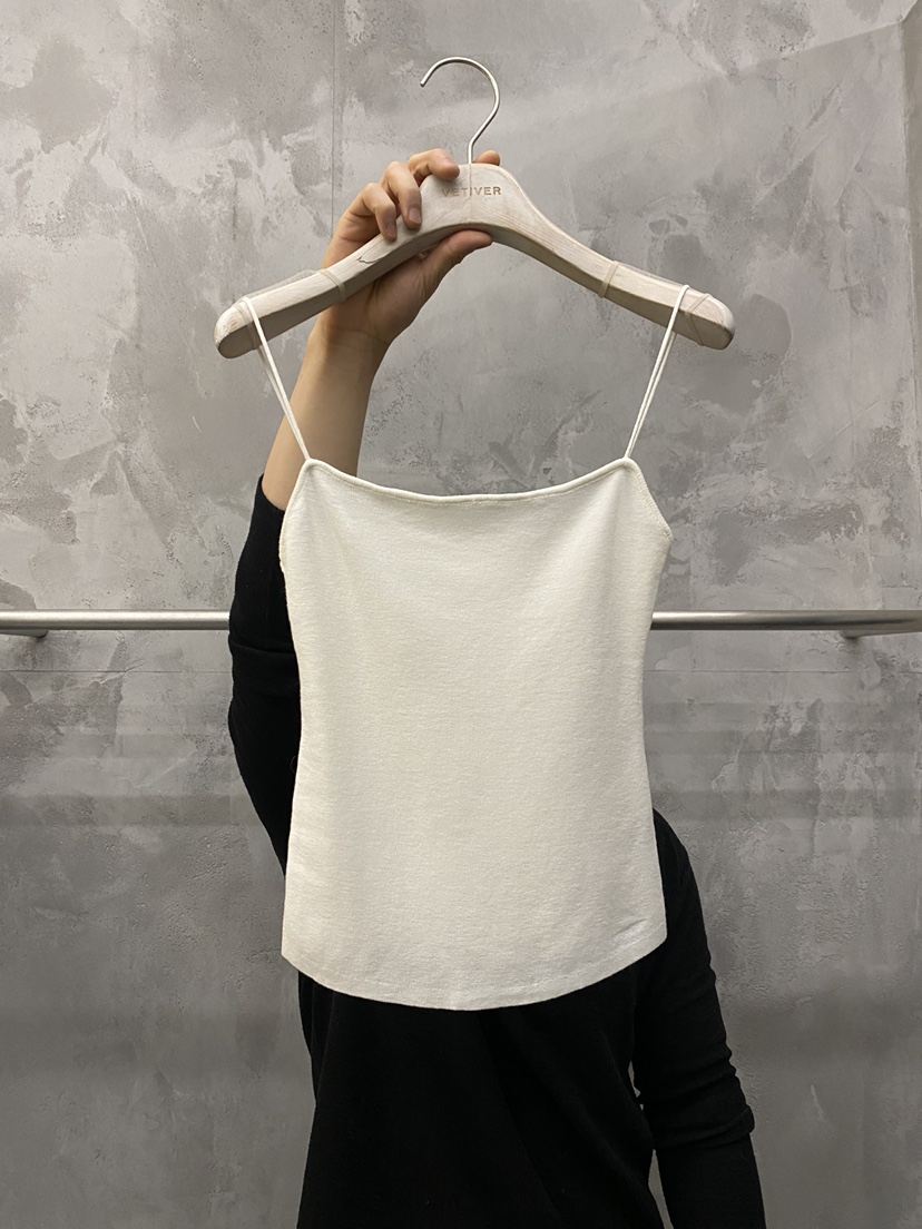 THE VETIVER-A韓國直郵實拍女士新品時尚26春夏吊帶背心VETIVER吊帶/背心圖色1