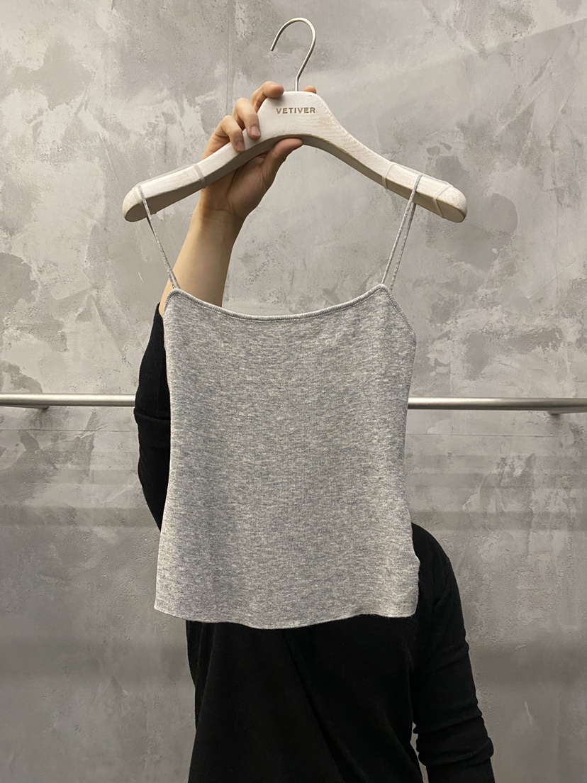 THE VETIVER-A韓國直郵實拍女士新品時尚26春夏吊帶背心VETIVER吊帶/背心圖色2