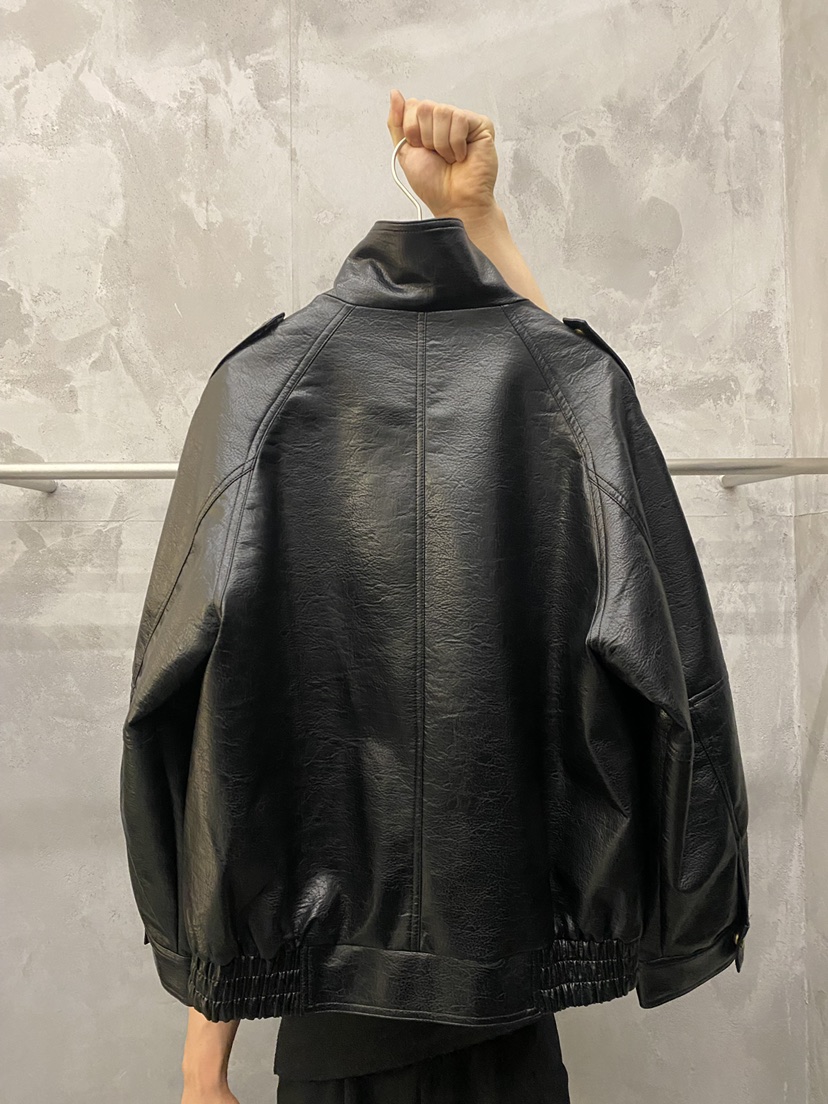 THE VETIVER-A韓國東大門直郵女裝新品26春夏熱賣時尚皮衣VETIVER皮衣