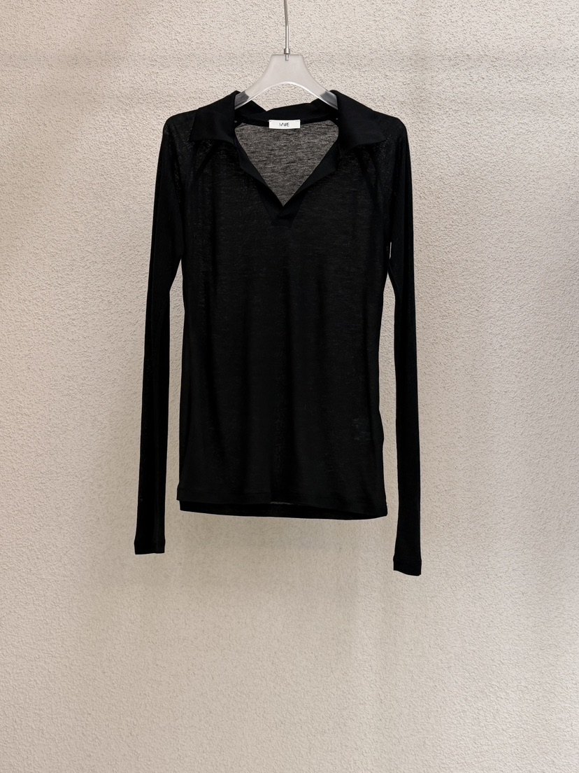 MWE韓國代購女士新款26春夏推薦人氣時尚休閑職業長袖T恤MWE長袖T恤圖色2