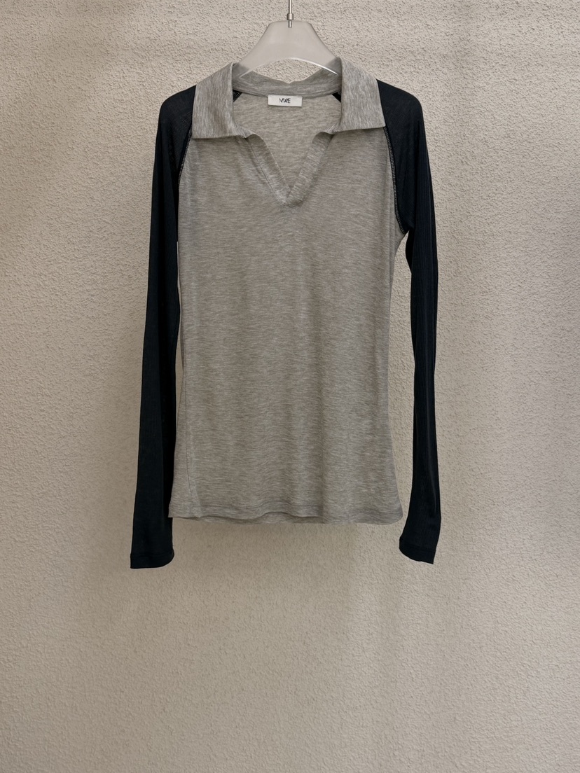 MWE韓國代購女士新款26春夏推薦人氣時尚休閑職業長袖T恤MWE長袖T恤圖色3