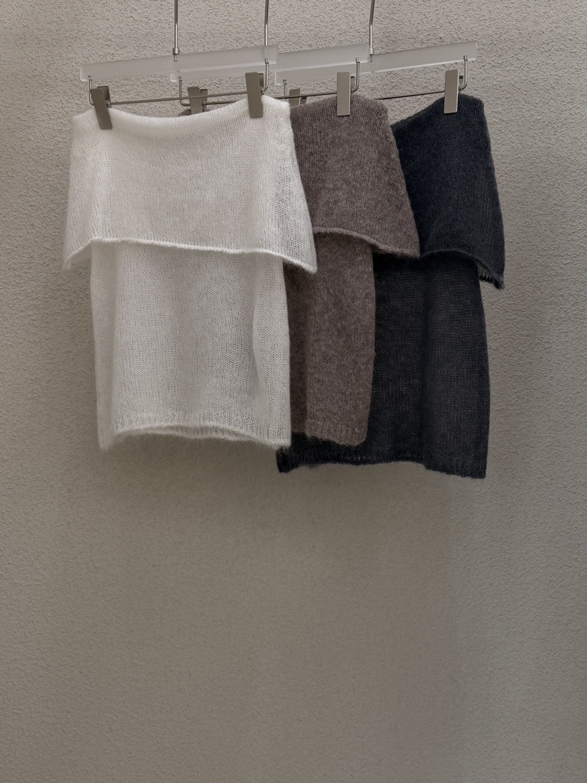 MWE韓國東大門直郵女裝新品人氣熱賣休閑推薦26春夏針織衫羊駝MWE針織衫