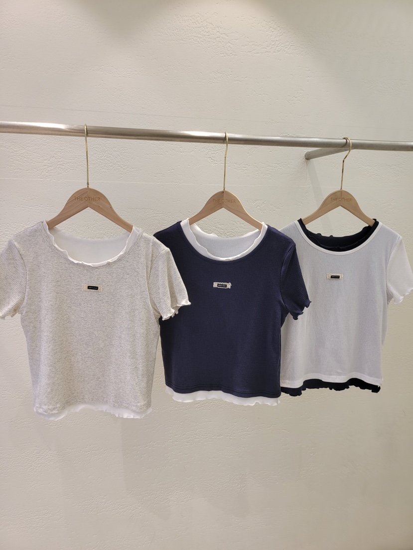 THE OTHER韓國東大門代購女士新品時尚熱賣26春夏休閑T恤THE OTHERT恤