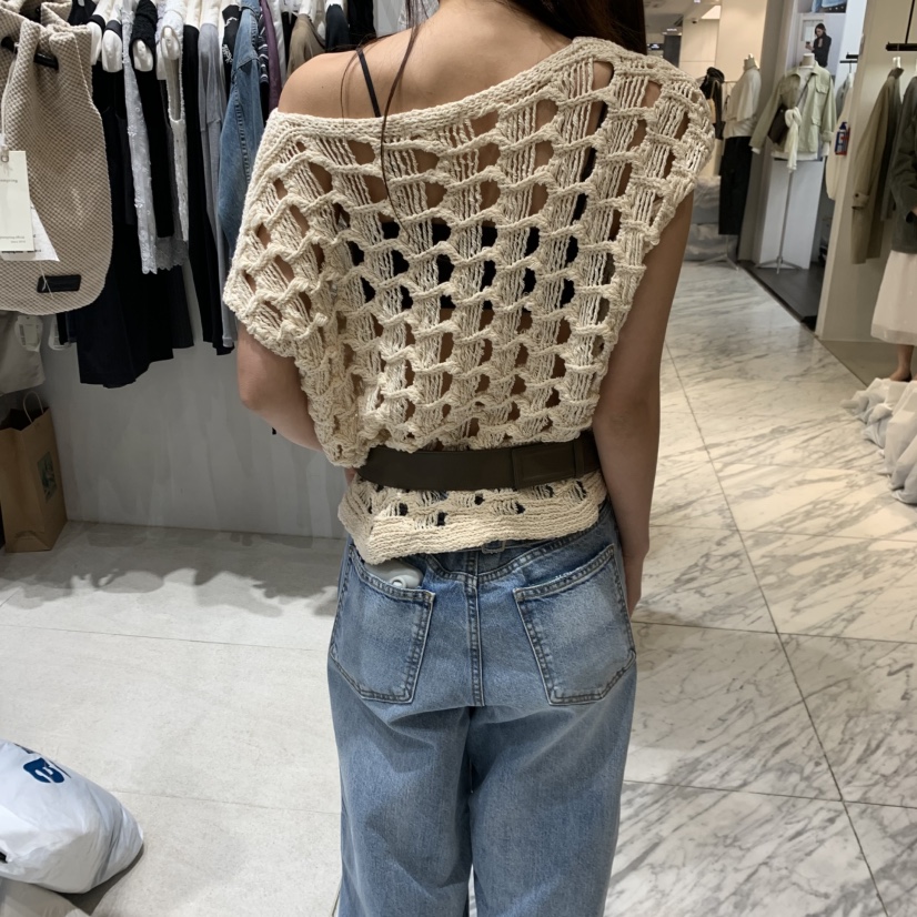 TEMPTING韓國直郵女士新款推薦吊帶背心不含腰帶不含內搭手工TEMPTING吊帶/背心