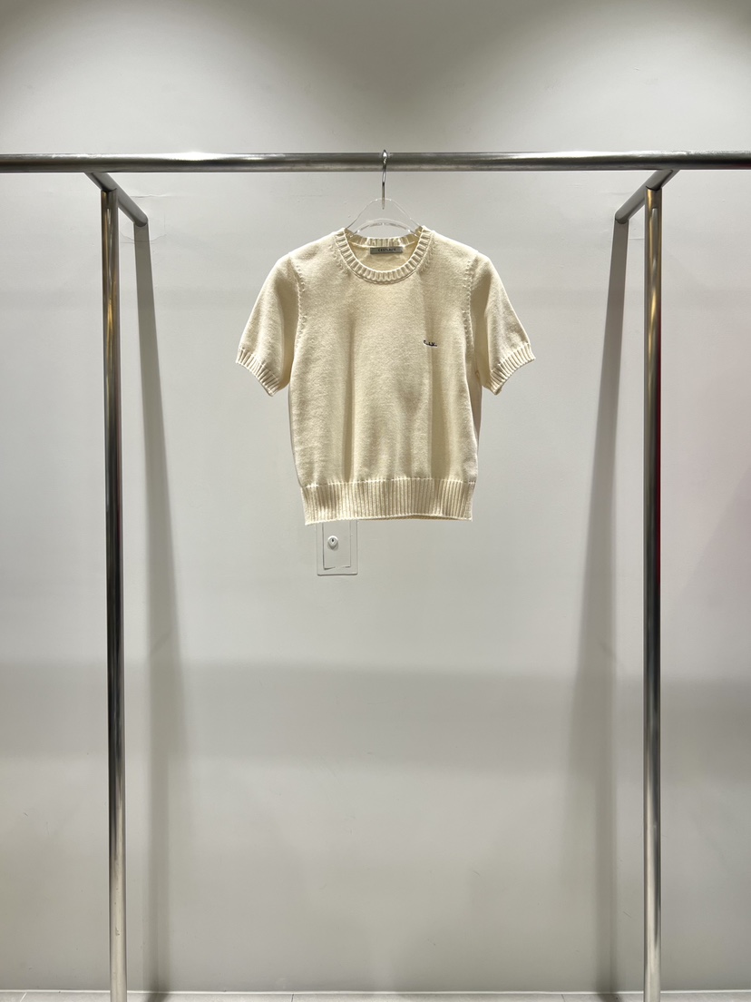 CESTLAVIE韓國東大門代購女士新品熱賣26春夏時尚針織衫刺繡CESTLAVIE針織衫圖色1