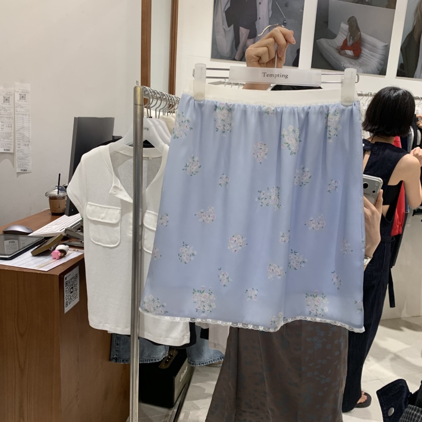 TEMPTING韓國東大門代購女裝新款休閑人氣熱賣職業推薦短裙TEMPTING短裙圖色2